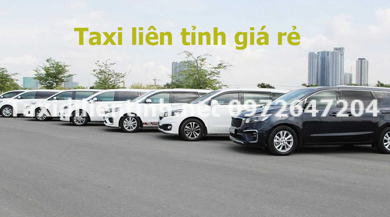 Taxi đi tỉnh giá rẻ tphcm